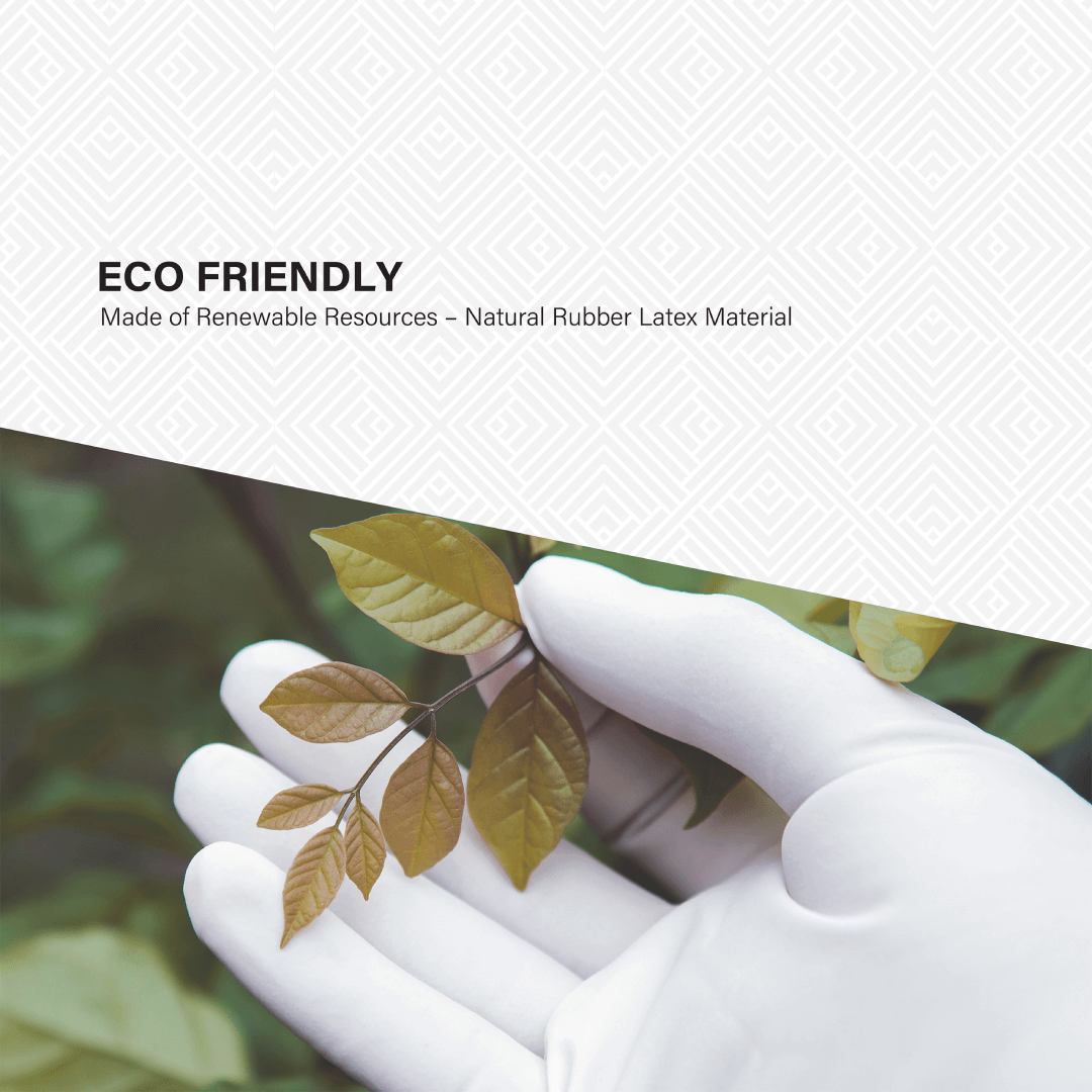 SHIRUDO PureShield Latex Disposable Glove (9"/6.8g/100pcs)