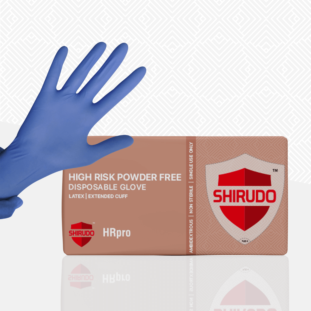 SHIRUDO HRPro High Risk Purple Nitrile Disposable Glove (12"/8.8g/50pcs)