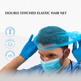 SHIRUDO Disposable Hair Net/Mob Cap- 100pcs/pack