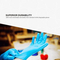 SHIRUDO PureShield Natural White Latex Disposable Glove (9"/6.0g/100pcs)