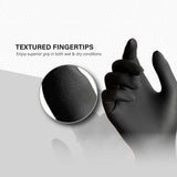 SHIRUDO 7th Sense Nitrile Disposable Glove, LD technology, Food Safe (9"/3.2g/100pcs)