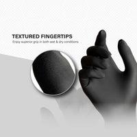 SHIRUDO 7th Sense Nitrile Disposable Glove, LD technology, Food Safe (9"/3.2g/100pcs)