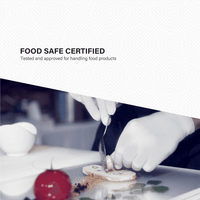 [HALAL] CONFIDENZ Blue Nitrile Disposable Gloves -LD technology, Food Safe (9"/4.6g/100pcs)