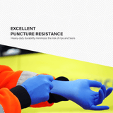 SHIRUDO HRPro High Risk Orange Nitrile Disposable Glove (12"/7.2g/50pcs)