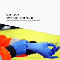 SHIRUDO HRPro High Risk Orange Nitrile Disposable Glove (12"/7.2g/50pcs)