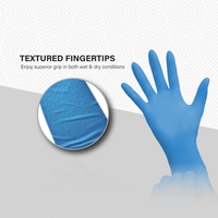 SHIRUDO HRPro High Risk Orange Nitrile Disposable Glove (12"/7.2g/50pcs)