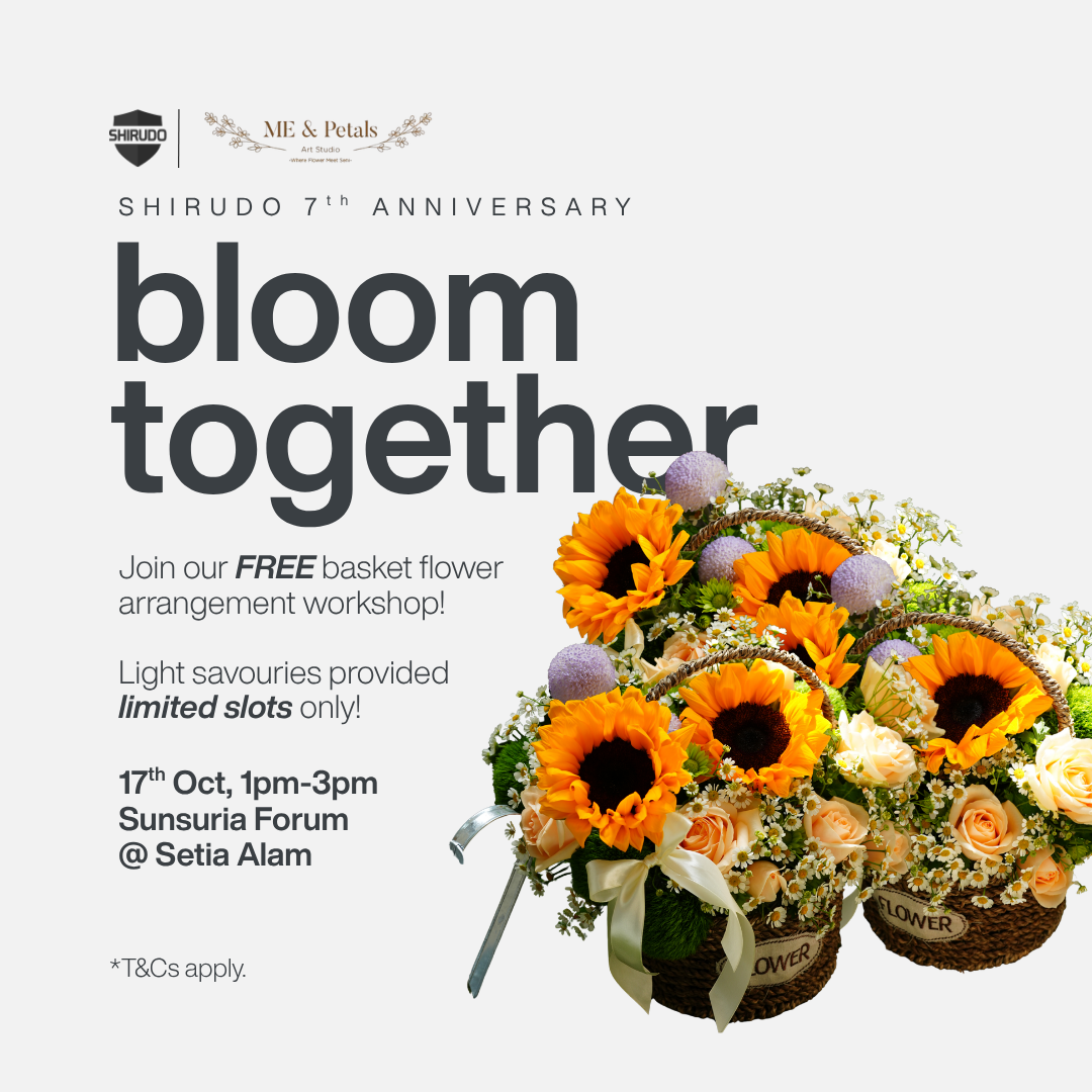 Bloom Together | Flower Arrangement Workshop